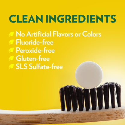 Toothpaste Tablets – Peppermint | Nano Hydroxyapatite Chewable | Fluoride Free | 350 Tabs