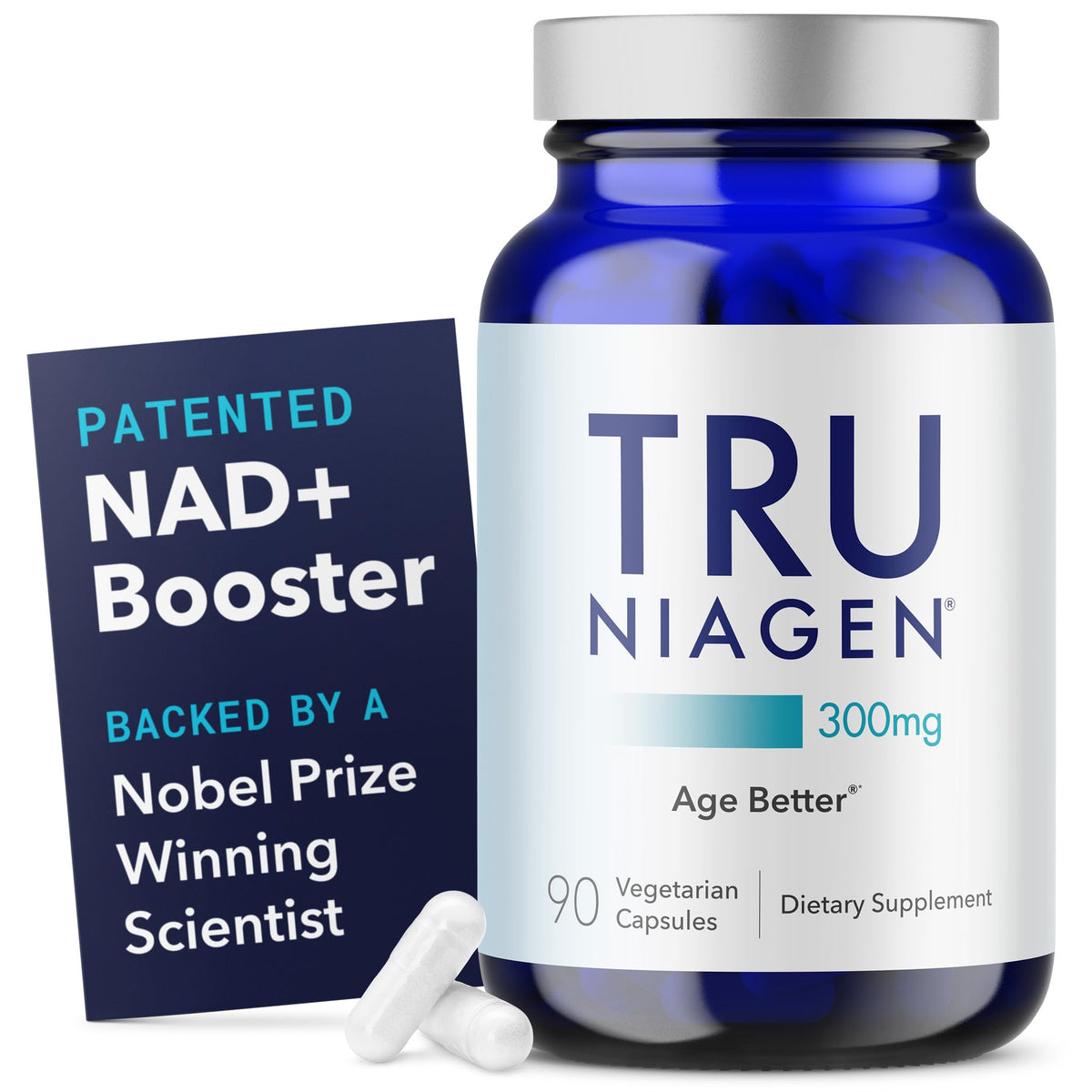 مكمل TRU NIAGEN NAD+ – 300 ملجم نياجين، 90 جرعة
