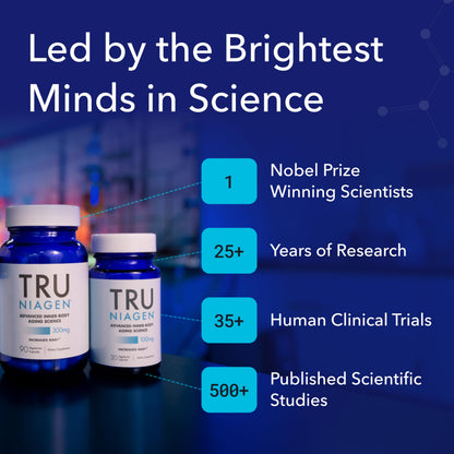 مكمل TRU NIAGEN NAD+ – 300 ملجم نياجين، 90 جرعة