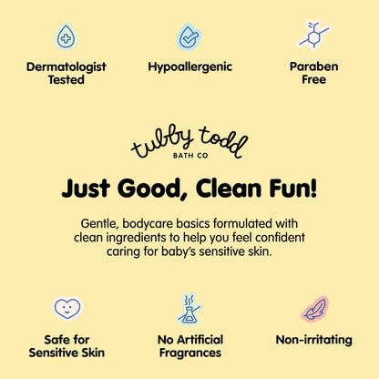 TUBBY TODD Fluoride Free Kids Toothpaste - Watermelon Flavor | Safe for Babies, Toddlers & Children (4oz, 2 Pack)