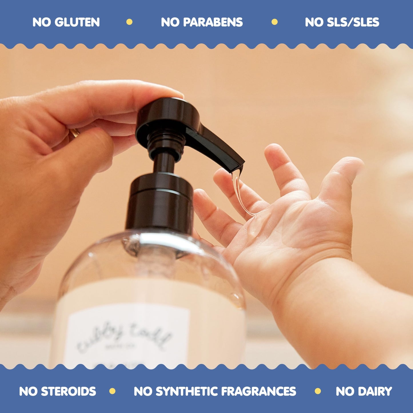 Tubby Todd Bubble Bath for Kids & Babies – Hypoallergenic, Non-Irritating (2 Pack) Sweet Quince & Honeysuckle