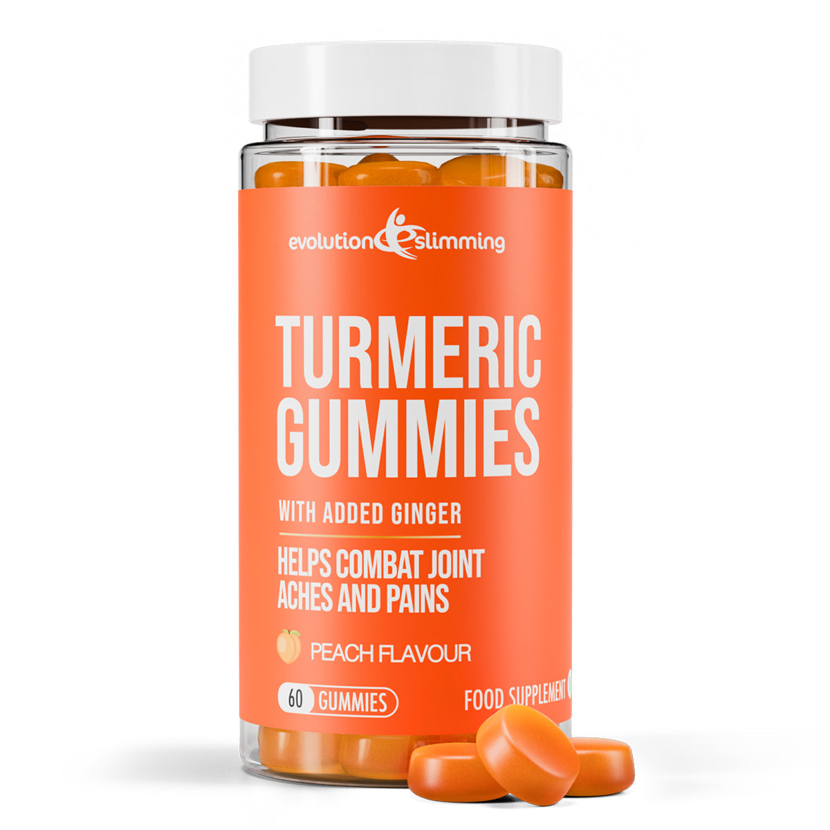 Turmeric Ginger Vegan Gummies | Joint Mobility & Wellness Support