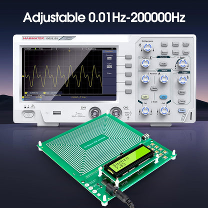 Twxire Adjustable Schumann Resonance Generator (0.01Hz-20kHz) | Sleep Aid, Stress Relief, Meditation & USB Powered