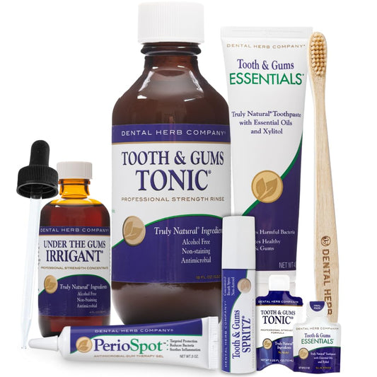 Dental Herb Company - نظام العناية بالفم المتكامل | طبيعي بالكامل، خالٍ من الفلورايد