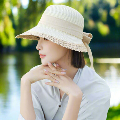 UPF 50+ French Straw Hat