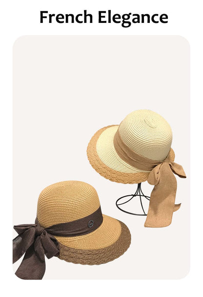 UPF 50+ French Straw Hat
