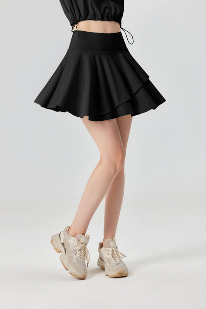 UPF 50+ High Waist Pleated Skirt