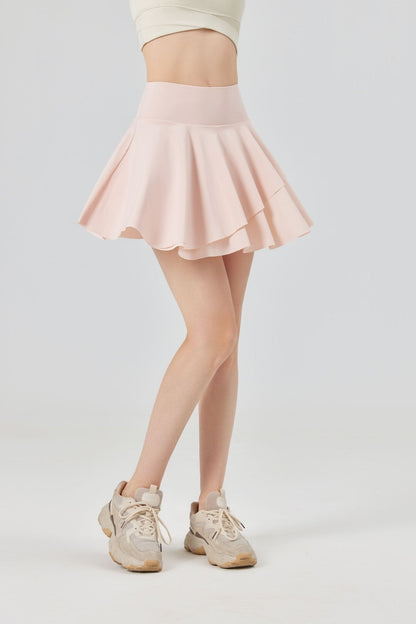 UPF 50+ High Waist Pleated Skirt