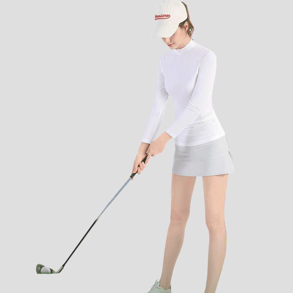 UPF 50+ Long Sleeve Golf Shirt