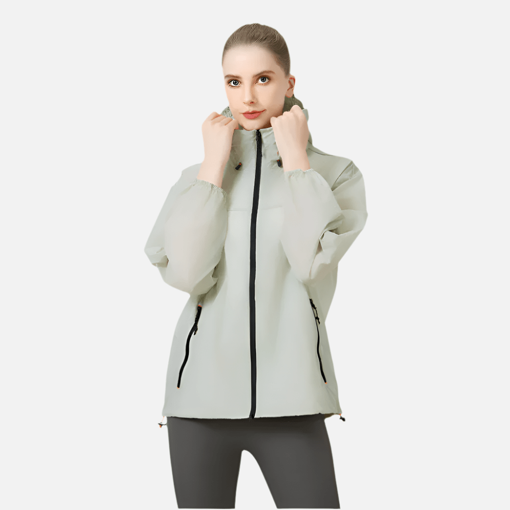 UPF50+ UV Protection Hooded Windbreaker