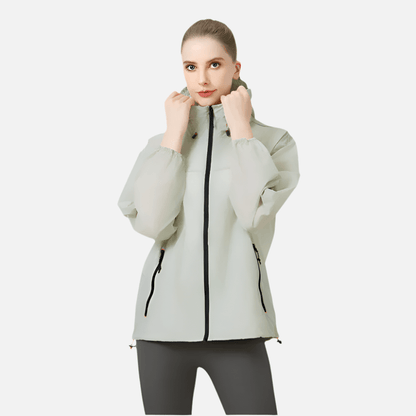 UPF50+ UV Protection Hooded Windbreaker
