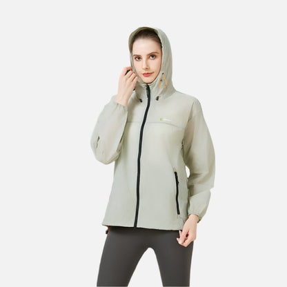 UPF50+ UV Protection Hooded Windbreaker