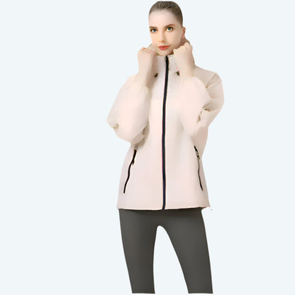 UPF50+ UV Protection Hooded Windbreaker