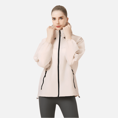 UPF50+ UV Protection Hooded Windbreaker