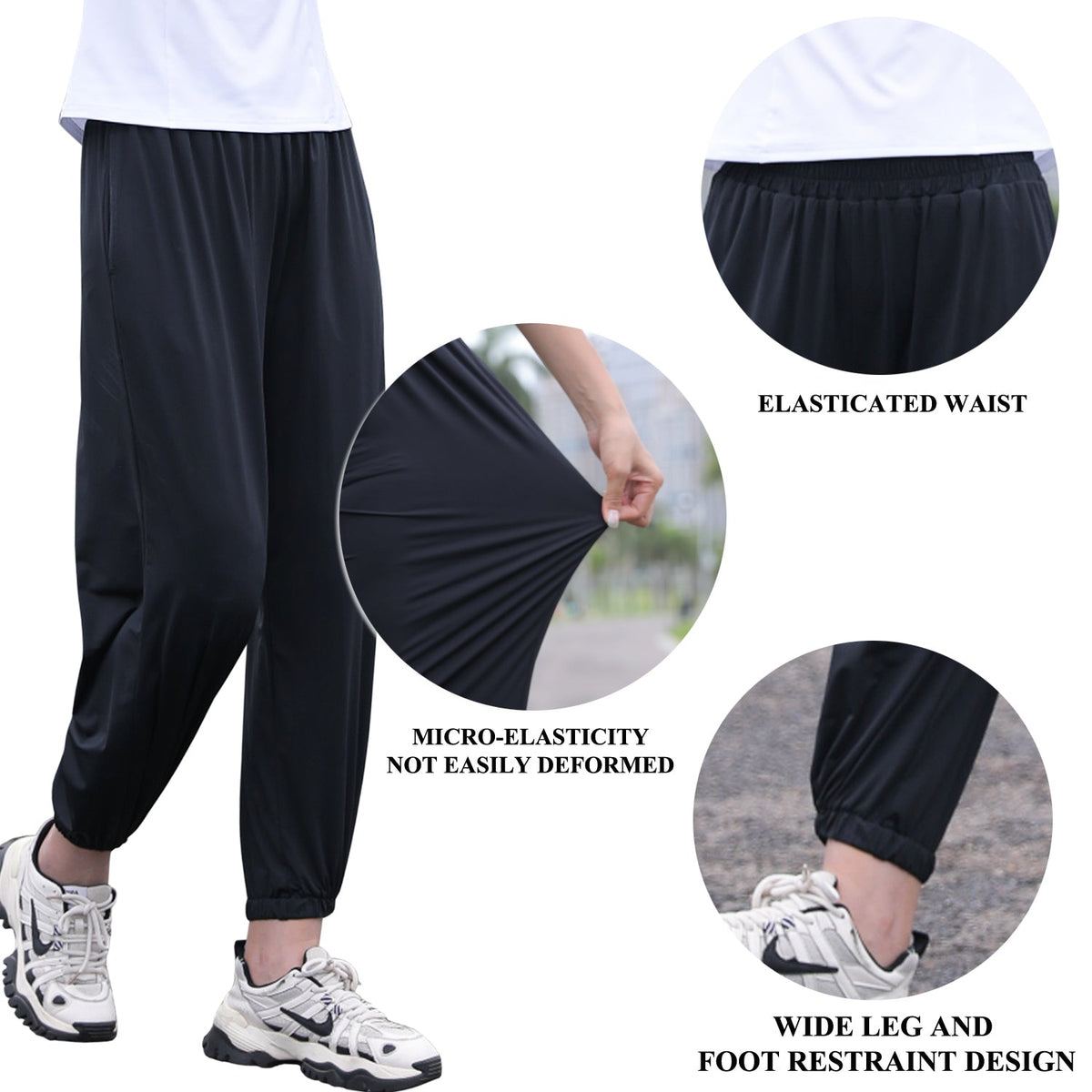UV Protection Loose Casual Quick Dry Trousers