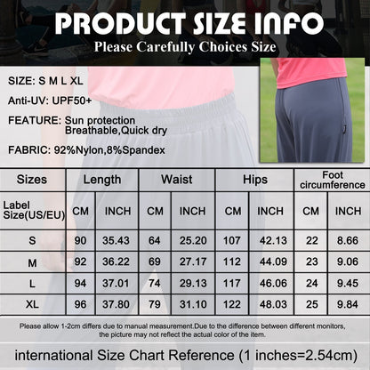 UV Protection Loose Casual Quick Dry Trousers