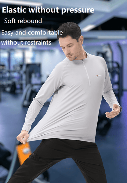 UV Sun Protection Half Zip Up Sweatshirt