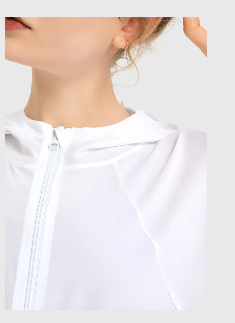 جاكيت واقي من الشمس بعامل حماية من الأشعة فوق البنفسجية 40+