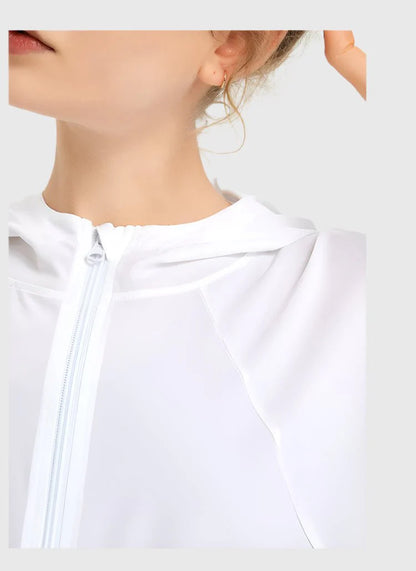 جاكيت واقي من الشمس بعامل حماية من الأشعة فوق البنفسجية 40+