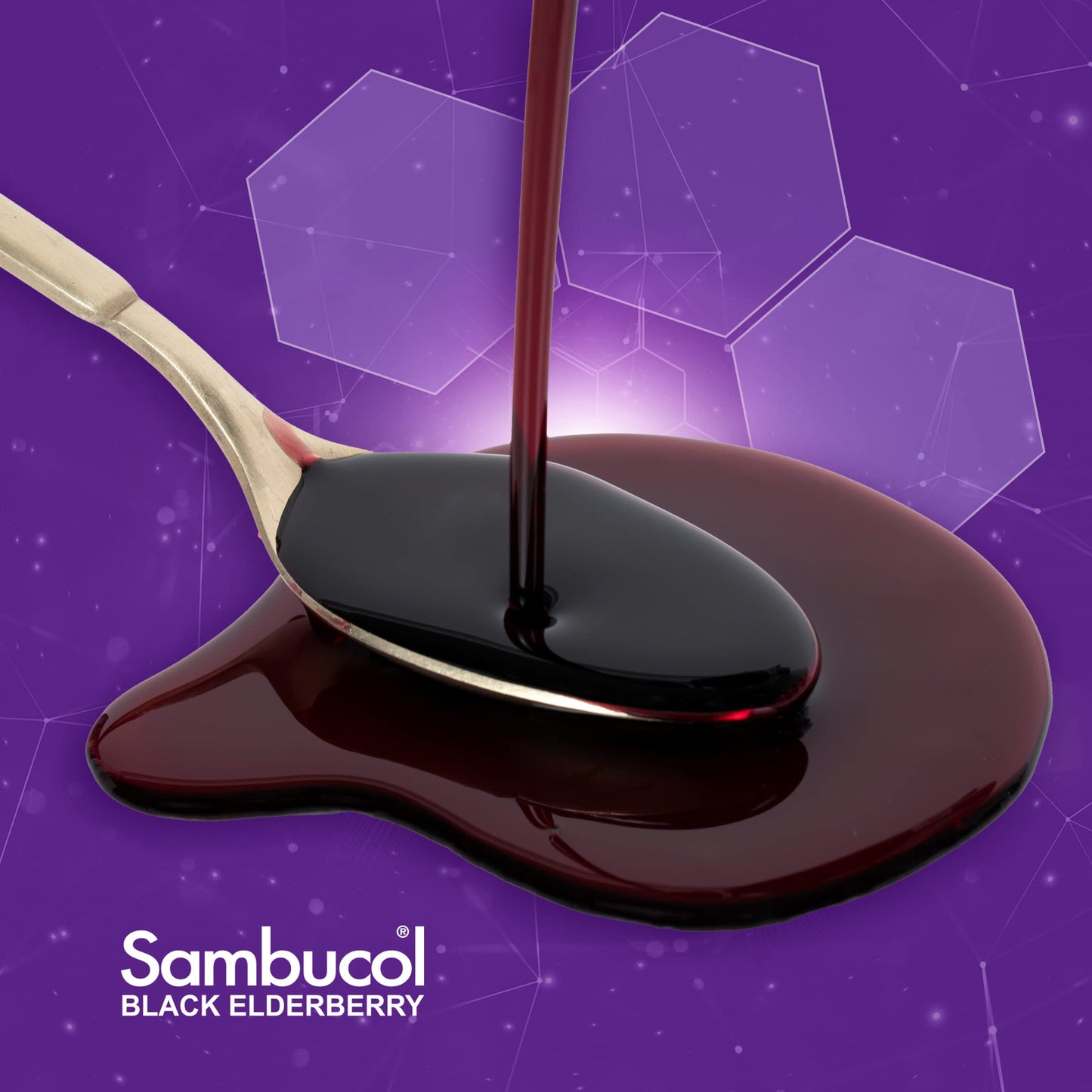 Sambucol Advanced Black Elderberry Syrup – Immune Support with Zinc & Vitamin C (4 oz)