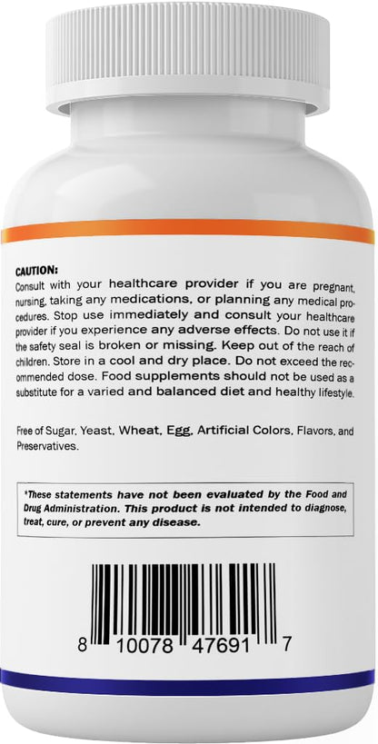 Vitamatic Benfotiamine 300mg + Vitamin B1 300mg – 120 Vegetarian Capsules – Made in USA – Gluten Free – Non-GMO