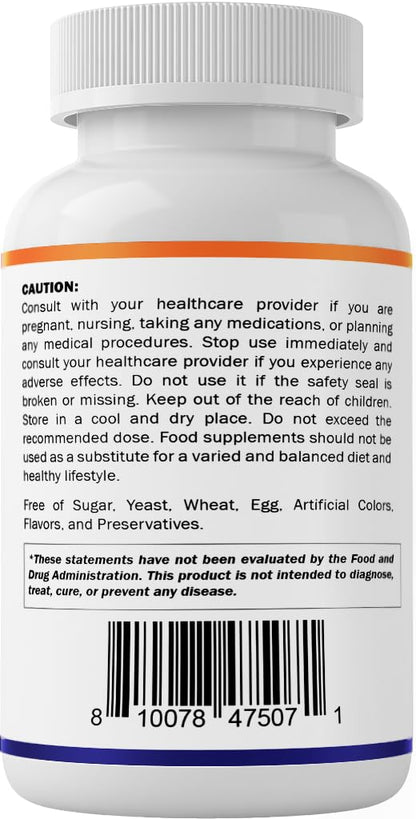 Vitamatic NAC Supplement with Milk Thistle 50:1 Extract - 1200 mg NAC per Serving, 120 Veg Capsules