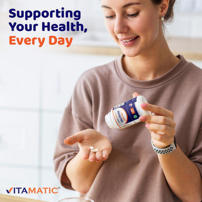 Vitamatic Taurine 2000mg Vegetarian Tablets – 180 Count