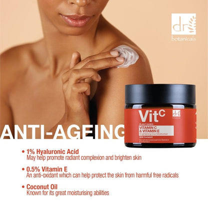 Vitamin C 1% & Vitamin E Brightening Duo Moisturiser 60ml