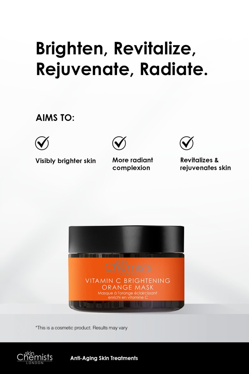 قناع البرتقال لتفتيح البشرة بفيتامين سي، 50 مل