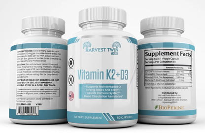 Vitamin K2 D3 - HealVia LimitedHealVia LimitedVitamin K2 D3