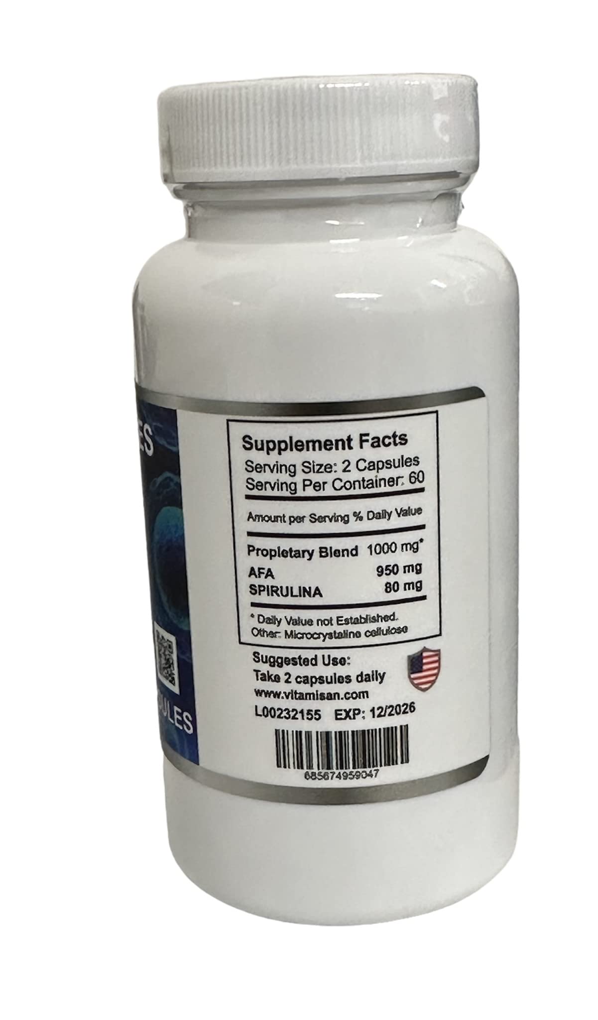 Vitamisan Stem Cell Plus 1000mg with AFA - 3 Bottles