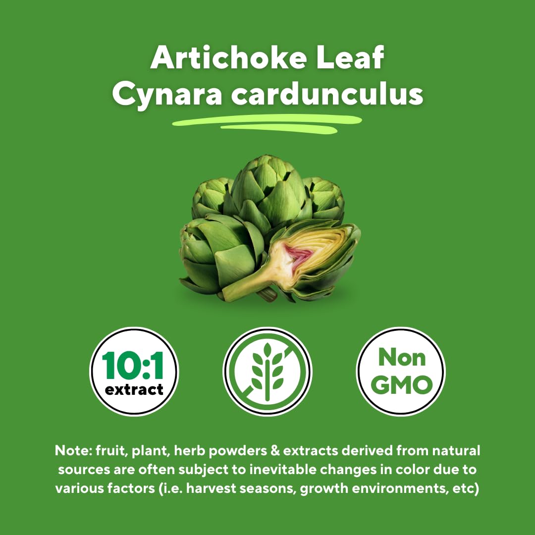 Vitapia Organic Artichoke Extract Supplement – Liver Health & Digestion, 120 Vegan Capsules
