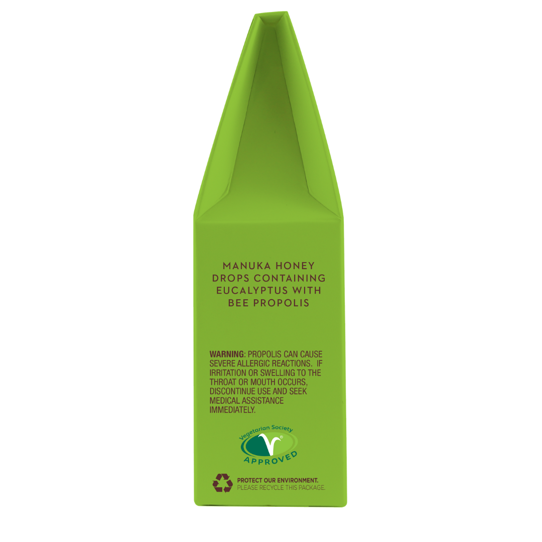 Wedderspoon Manuka Honey Drops Eucalyptus Drops
