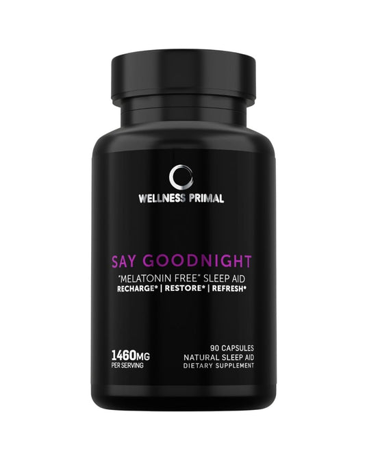 Wellness Primal Melatonin-Free Sleep Aid - 90 Vegan Capsules