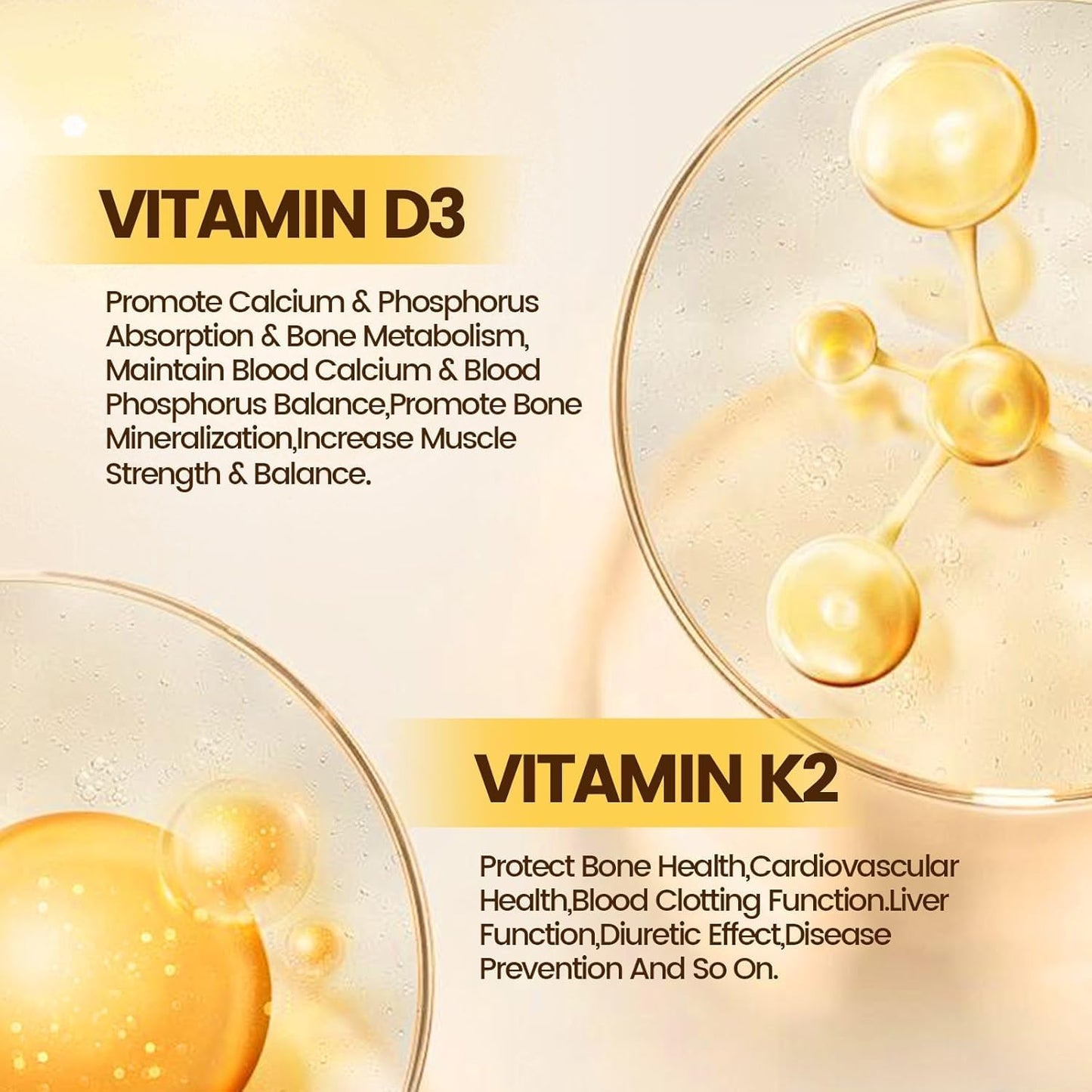 Wellova Women's D3 + K2 | Energy, Mood & Immune Support | 60 Caps