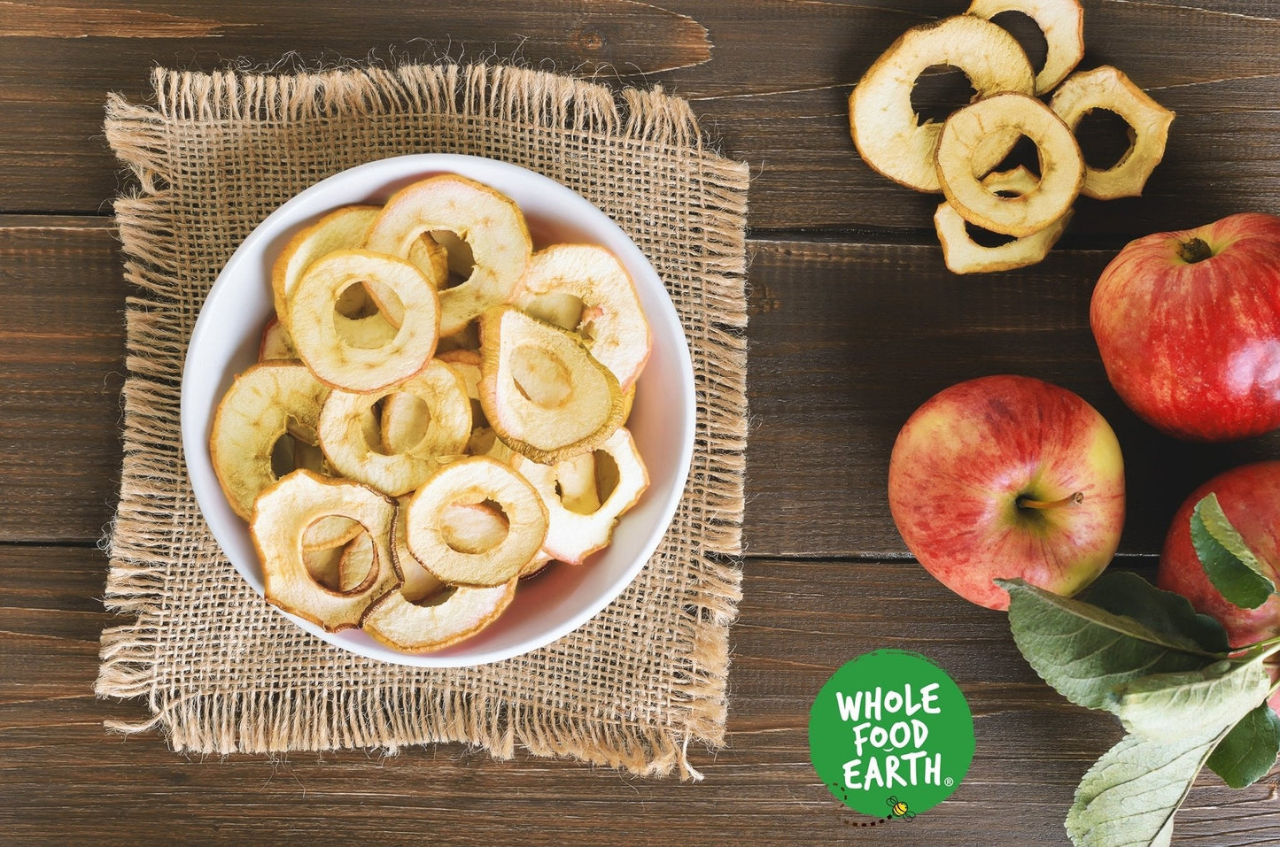 Organic Dried Apple Rings