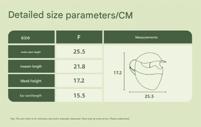 Wide Brim UPF 50+ Face Mask