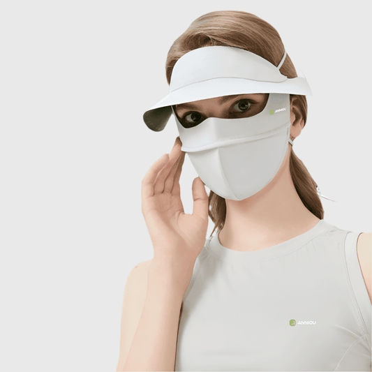 Wide Brim UPF 50+ Face Mask