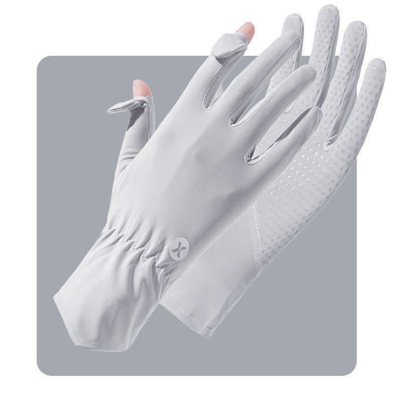 Women's UPF 50+ Breathable Sun Protection Gloves