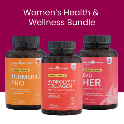 Women's Daily Wellness Bundle | Beauty Energy & Vitality Support