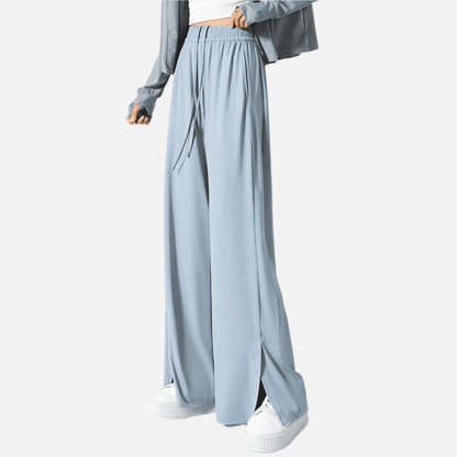 بنطلون نسائي عالي الخصر بعامل حماية من الشمس 100+