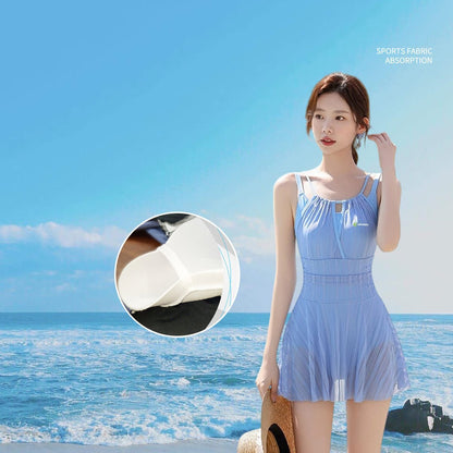 Women's Quick Drying Sling One-piece Swimsuit