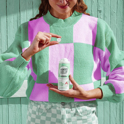 Wonderbelly Antacid Watermelon Mint – 1000 mg Calcium Carbonate Chewables