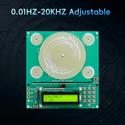 XIKDS Frequency Generator for Healing – Adjustable 7.83Hz Schumann Resonance | Sleep, Meditation, Yoga
