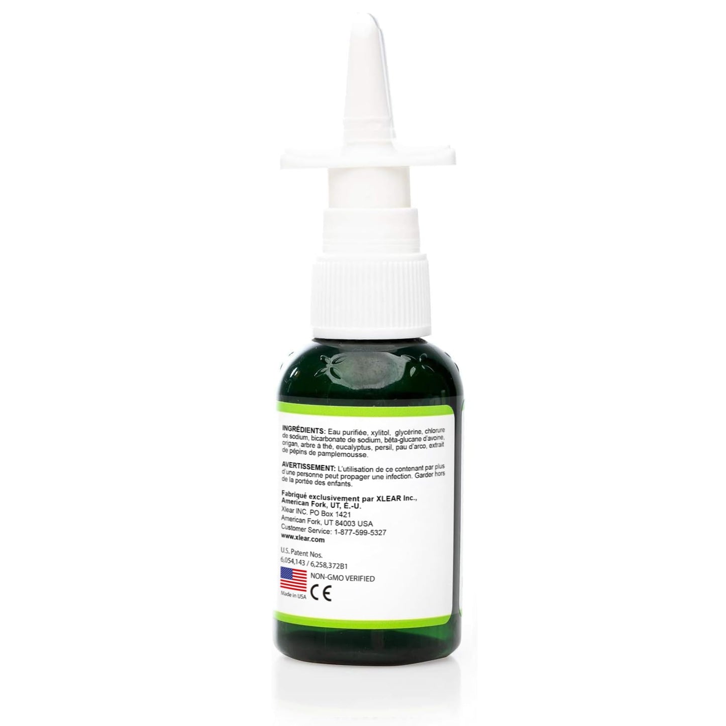 Xlear Rescue Natural Nasal Spray with Xylitol, Oregano & Tea Tree – 1.5 fl oz
