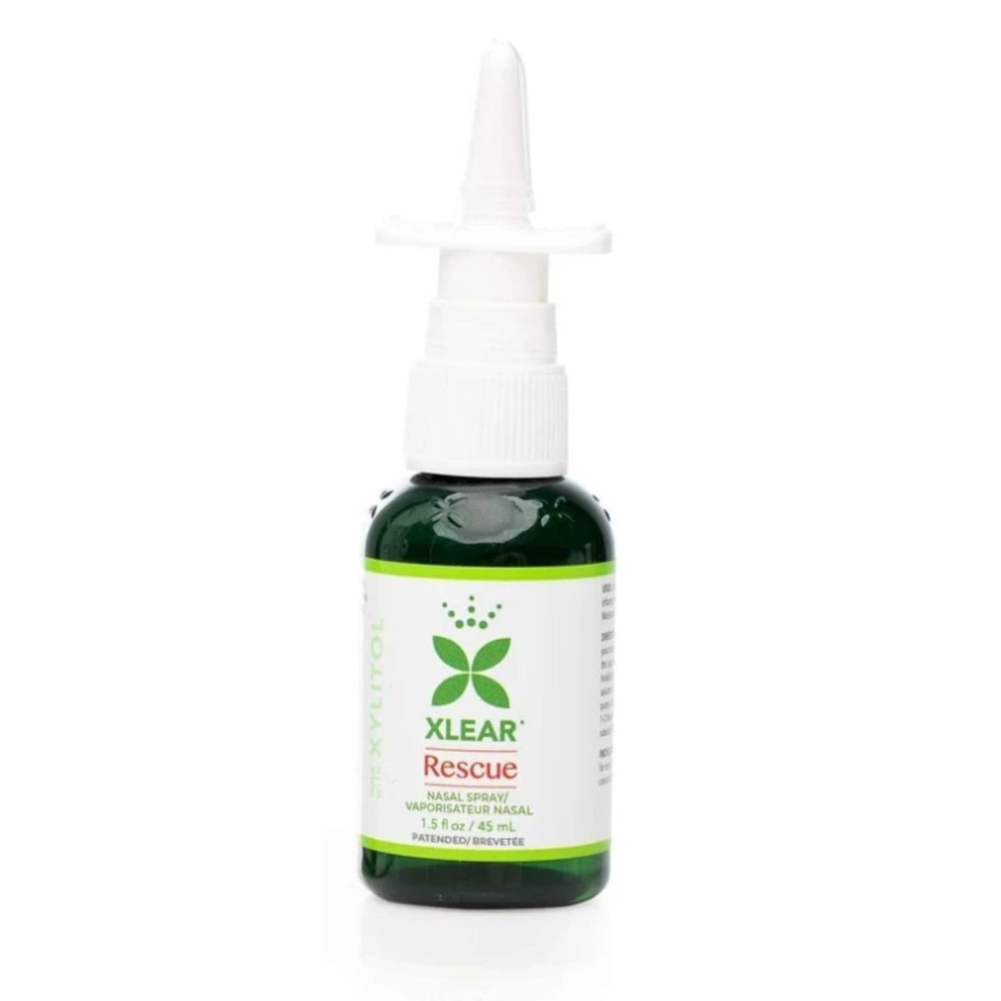 Xlear Rescue Natural Nasal Spray with Xylitol, Oregano & Tea Tree – 1.5 fl oz