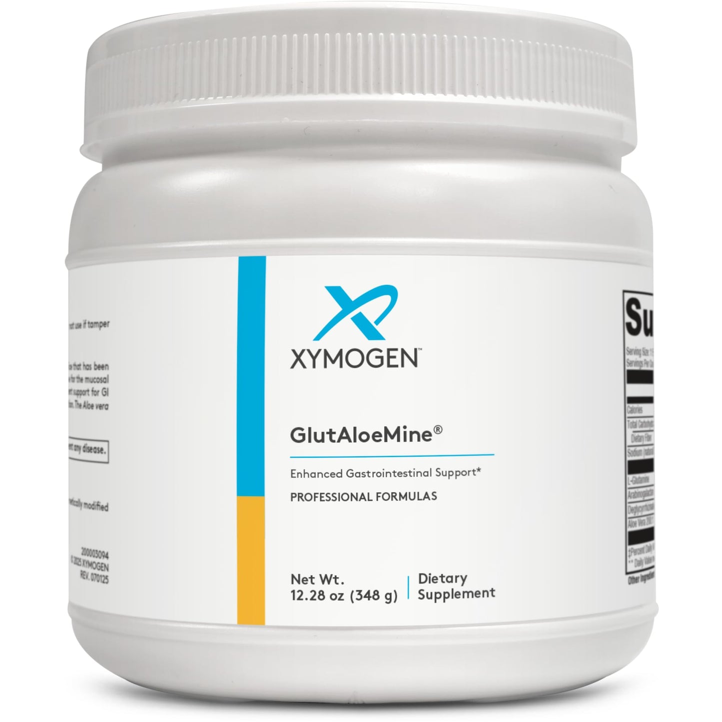 XYMOGEN GlutAloeMine Powder – 3000 mg L-Glutamine, Aloe & DGL for GI Support (12.28 oz)