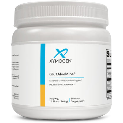 XYMOGEN GlutAloeMine Powder – 3000 mg L-Glutamine, Aloe & DGL for GI Support (12.28 oz)