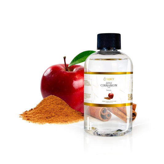 YANCY Apple Cinnamon Fragrance Oil 4 oz – Luxury Collection for Diffusers & Aroma Lamps