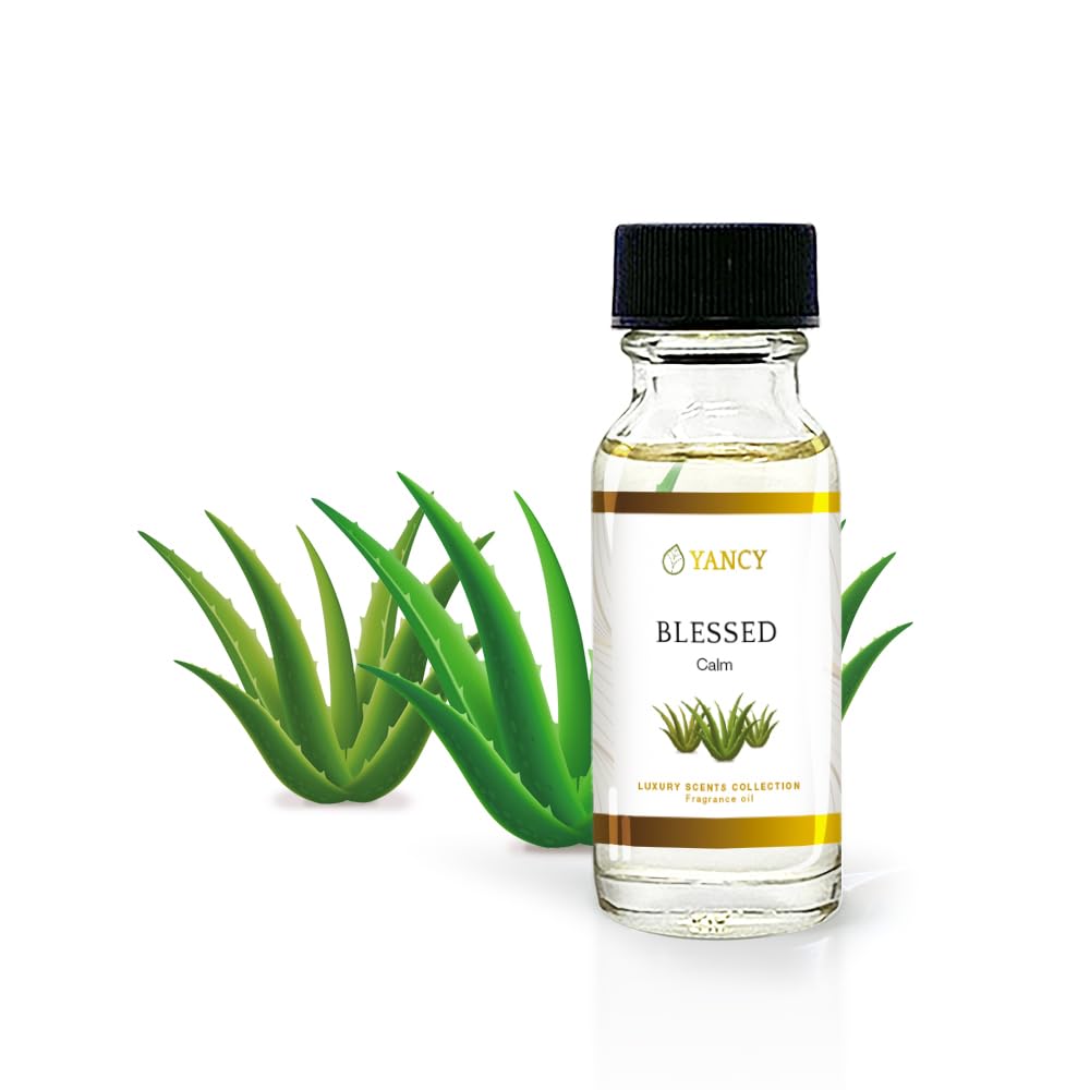 YANCY Blessed Luxury Fragrance Oil (1/2 oz) – Soft Spiritual Scent for Diffusers